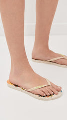 Havaianas Women Slim Animal Floral Fusion Flip Flops - Spring and Summer Pool Sandals for Women