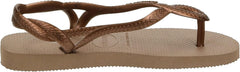 Havaianas - Luna, Comfortable, Stylish, and Functional Sandals, Secure Ankle Fit, Braided Straps, and Non-Slip Sole, Women