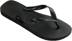 Havaianas Men's Top Flip Flop Sandal, Black, 8 M US