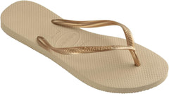 Havaianas Slim Flip Flops Beige