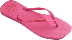Havaianas Women's Slim Square Logo Pop Up Flip Flops