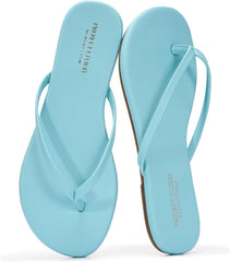 Project Cloud Flip Flops for Women Footwear- Lightweight and Memory Foam Insole Sandals for Women 2026 - Durable Non-Slip Beach Essentials Flats for Women Sandals (Foundations)