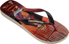 Havaianas Top One Piece Comfortable Durable Lightweight Flip Flops One Piece Characters on Sole Unisex Adult